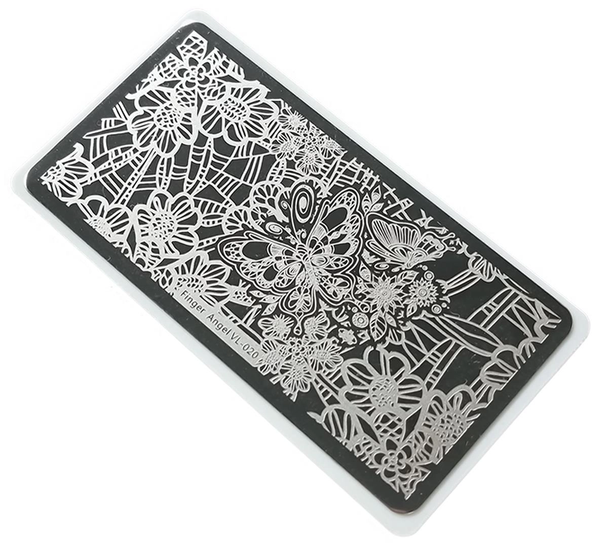 Nail Art Stamping Baskı Plakası VL20