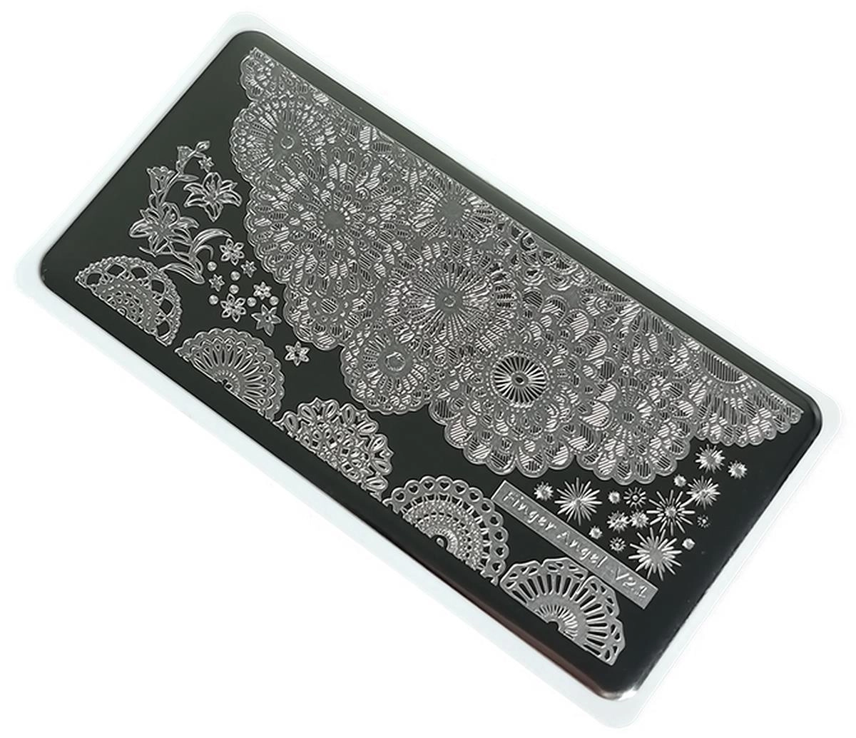 Nail Art Stamping Baskı Plakası VV21