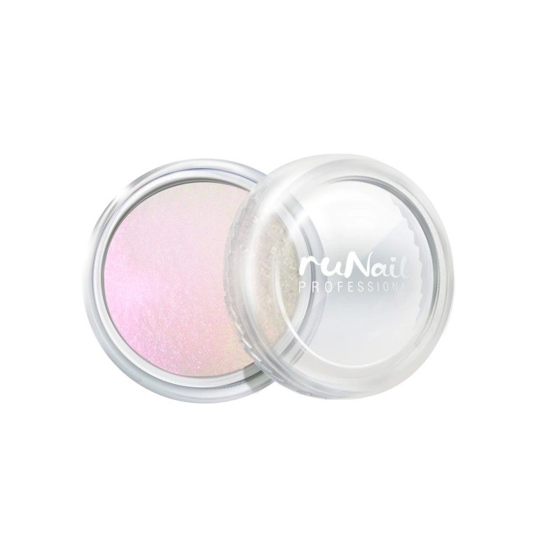 Nail Art Tırnak Süsleme İnci Tozu Yeşil Pembe Efekt RU4466