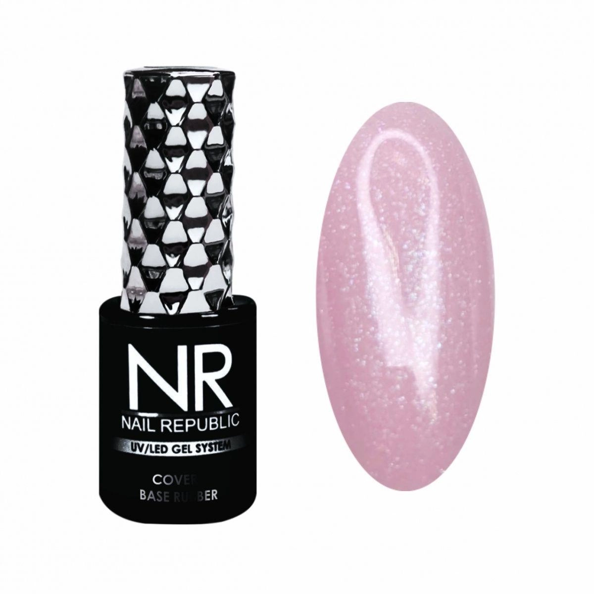 Nail Republic Cover Base Simli 10ml 14
