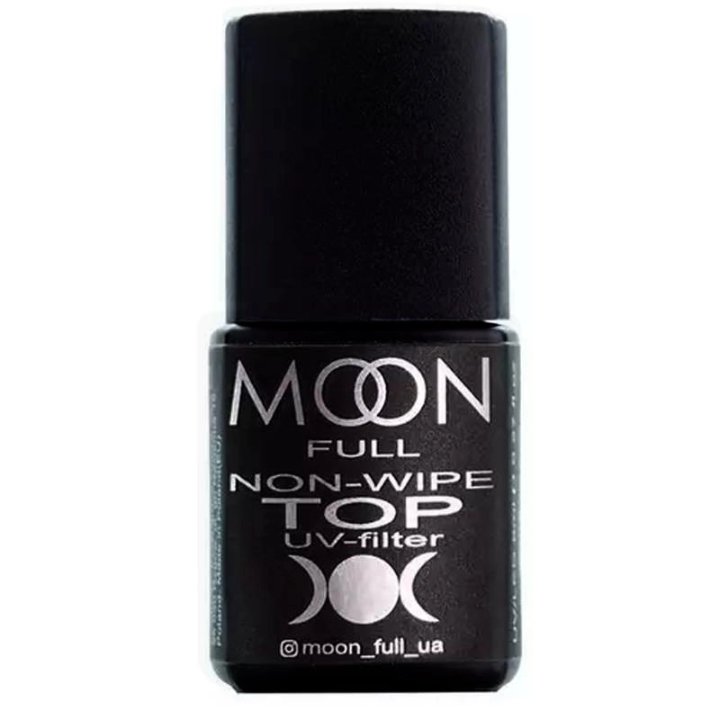 Moon Full Top Coat Yapışkan Katsız Uv Filtreli 8ml