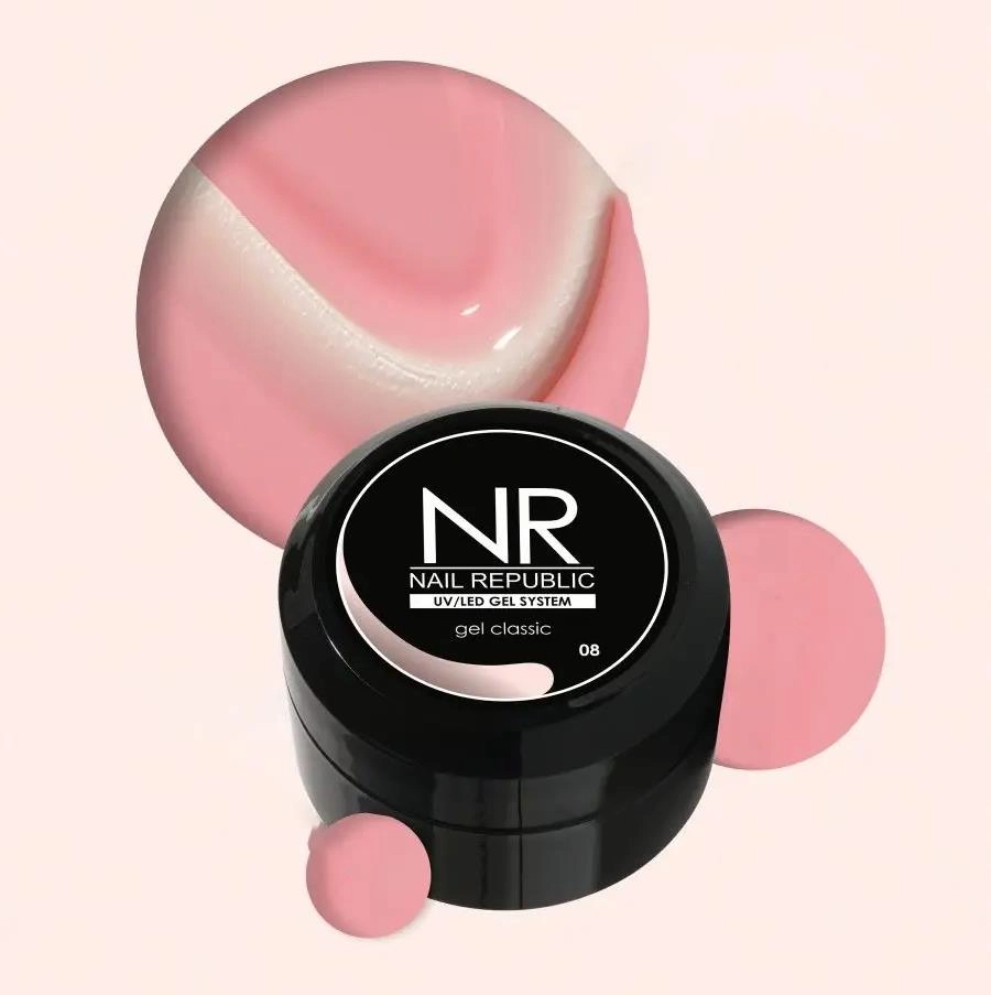 Nail Republic Protez Tırnak Jeli UV Gel Classic 50Gr. 08