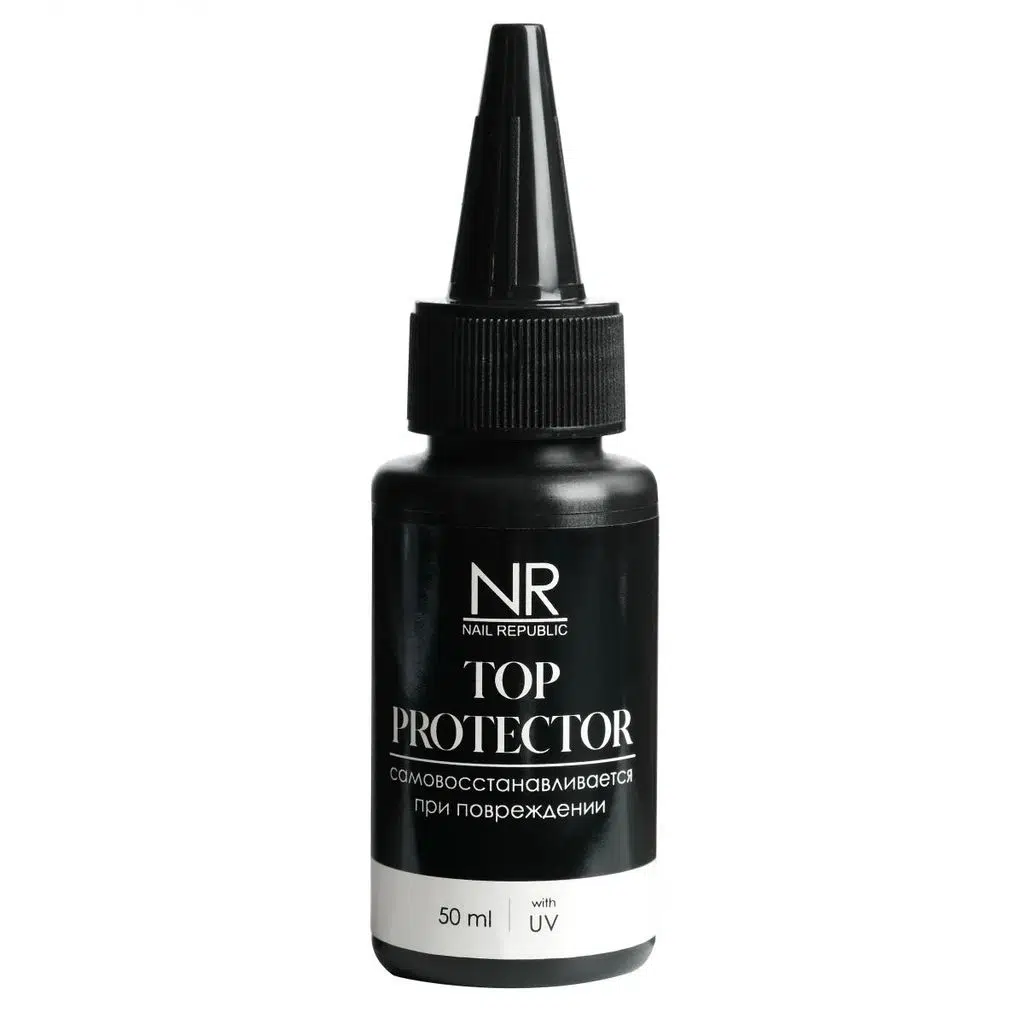 Nail Republic UV Filtreli Top Coat Protector Salon Boy 50ml