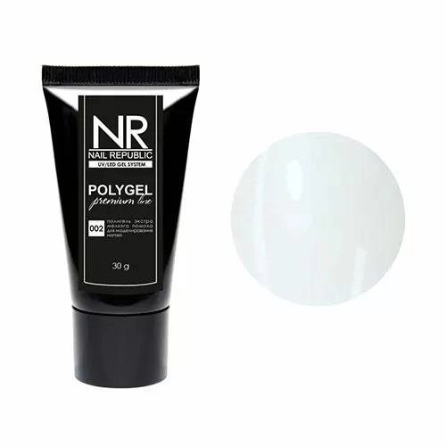 NR Protez Tırnak Polygel Premium Line (Beyaz) 30Gr. 02