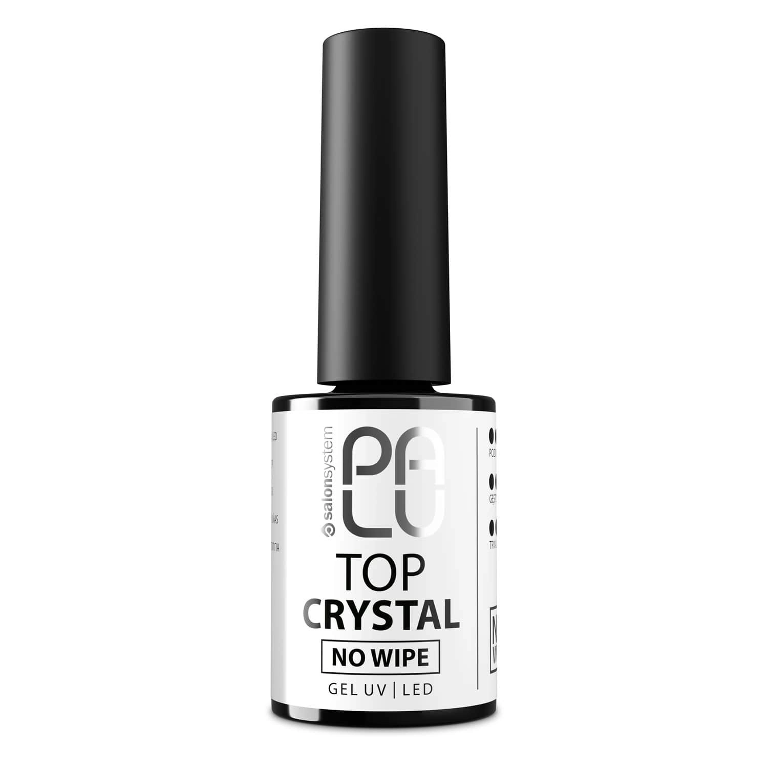 PALU Top Crystal No Wipe Yapışkan Katsız Parlak Top Coat 11g