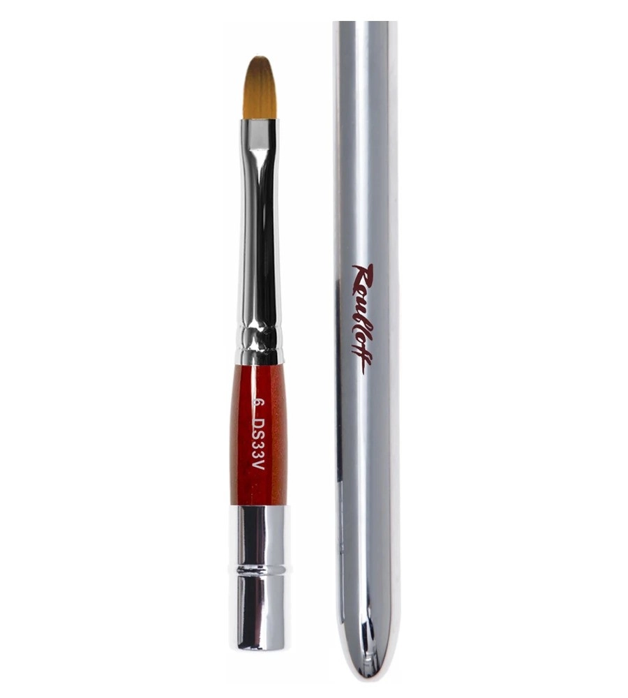 Roubloff DS33V Kapaklı Sentetik Jel Fırça 10mm No:6