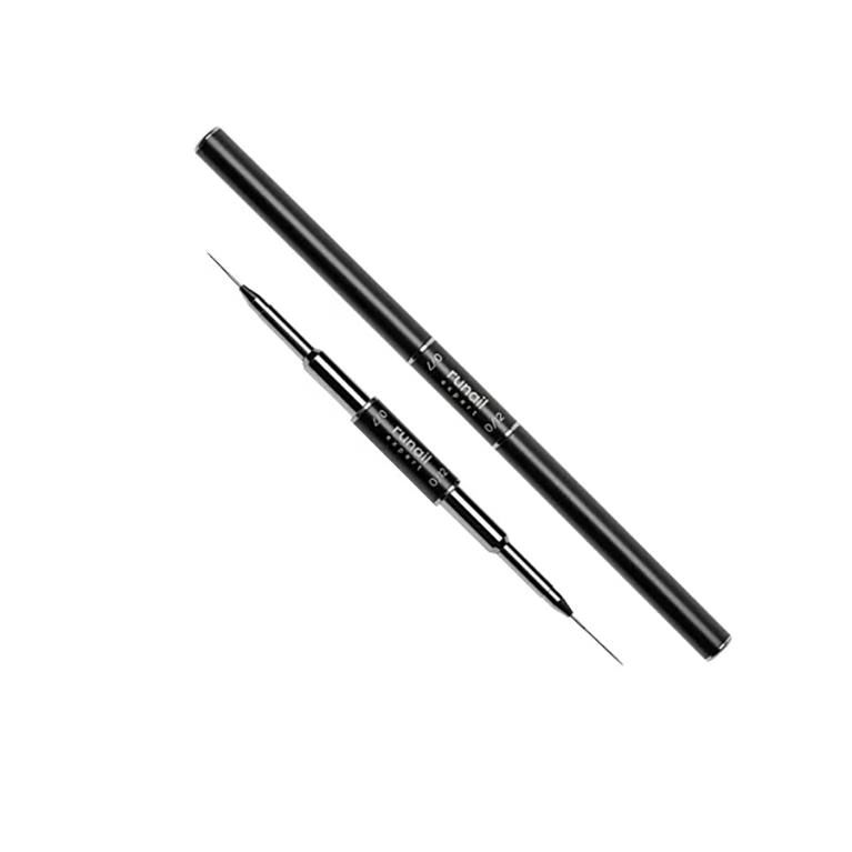 Runail Expert Nail Art Fırça Kapaklı Tırnak Dizayn Fırçası No:7/12