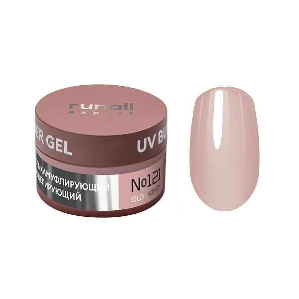 Runail Expert Protez Tırnak Jeli Old Money UV Gel Nude Bej 15Gr. 121