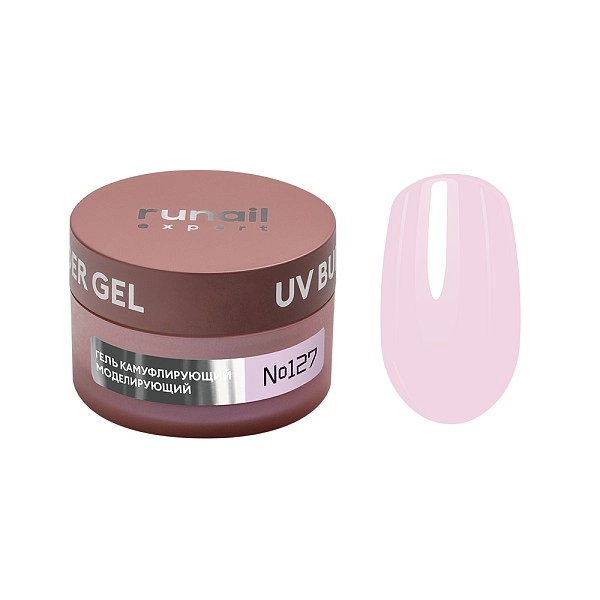 Runail Expert Protez Tırnak Jeli UV Gel Açık Lila 15Gr. 127