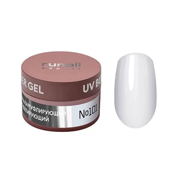 Runail Expert Protez Tırnak Jeli UV Gel Beyaz 15Gr. 101