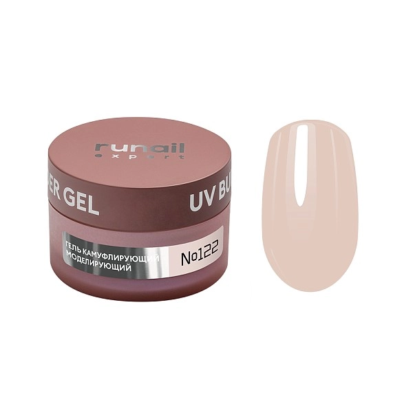Runail Expert Protez Tırnak Jeli UV Gel Nude Açık Kum Beji 15Gr. 122