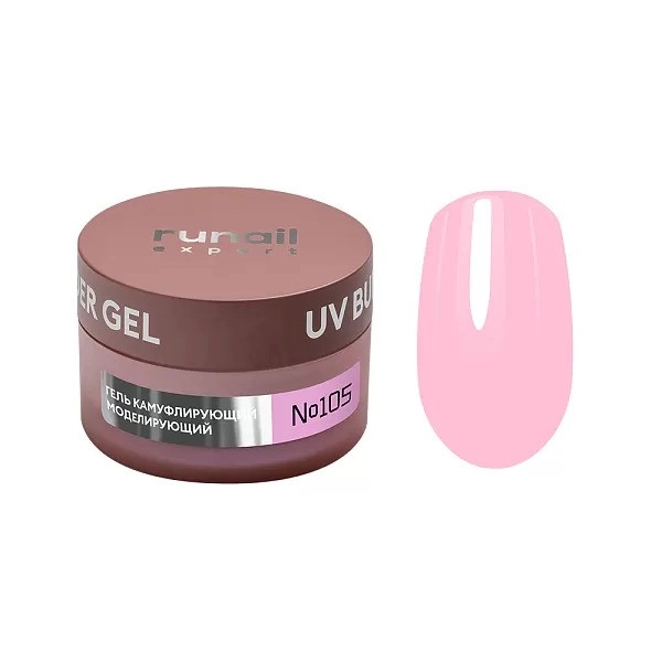 Runail Expert Protez Tırnak Jeli UV Gel Şeker Pembe 15Gr. 105