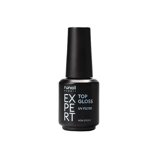 Runail Expert Top Gloss Uv Filtreli Yapışkan Katsız 18ml 118