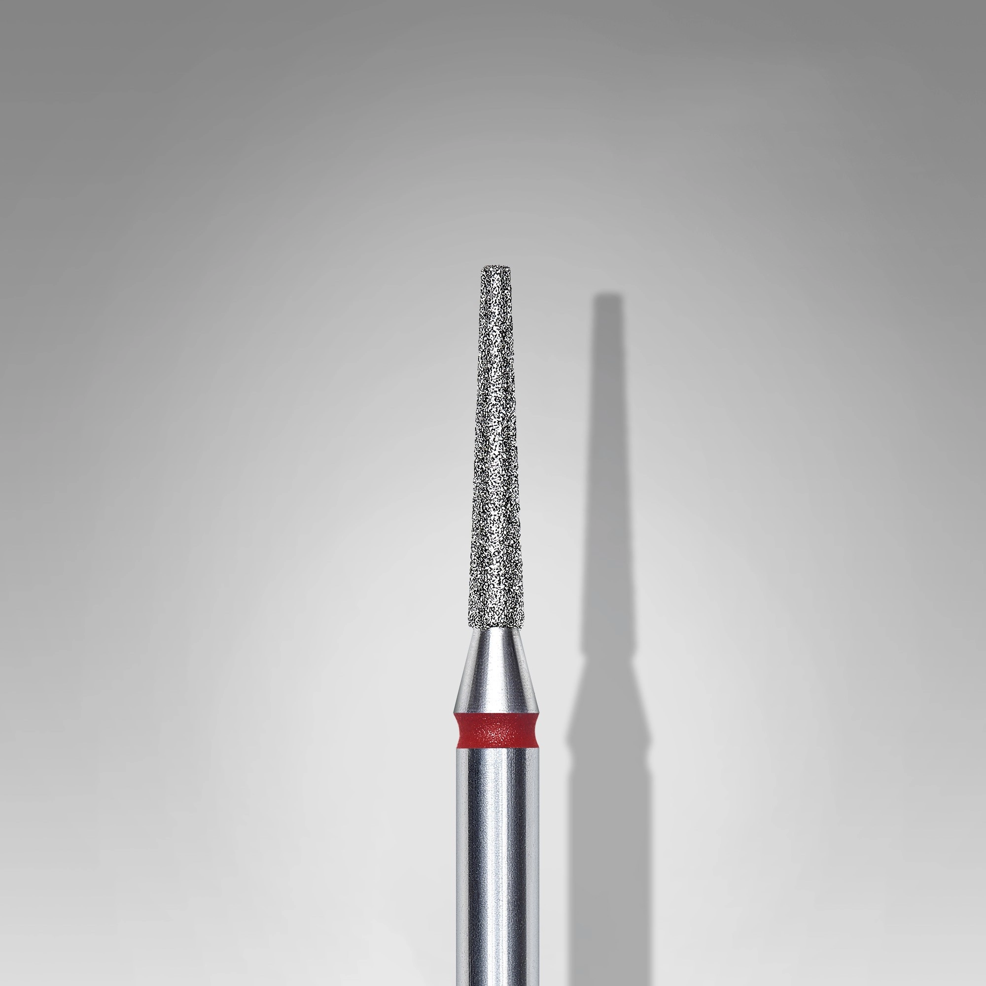 Staleks Elmas Manikür Freze Ucu Küt Uçlu Konik Model Kırmızı 010 FA70R016-10