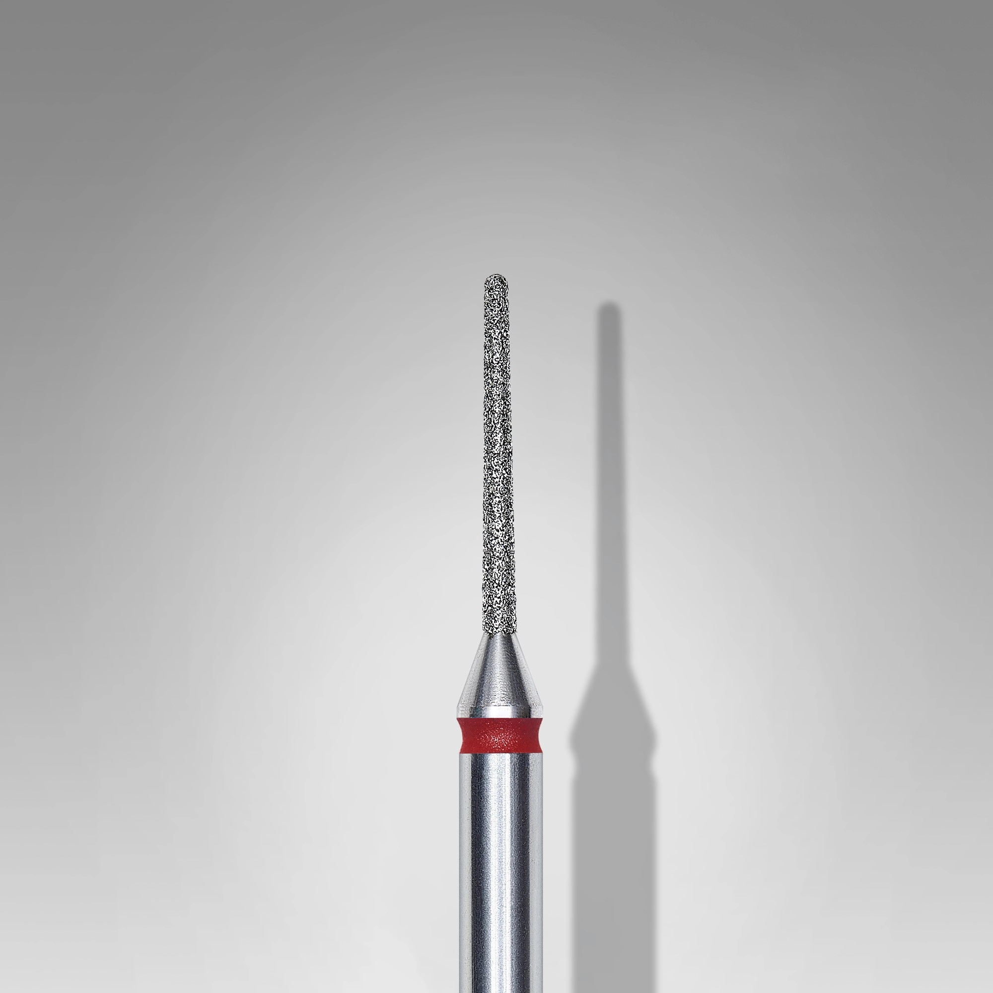 Staleks Elmas Manikür Freze Ucu Sivri Uçlu İğne Model Kırmızı 0.1 FA80R010-10