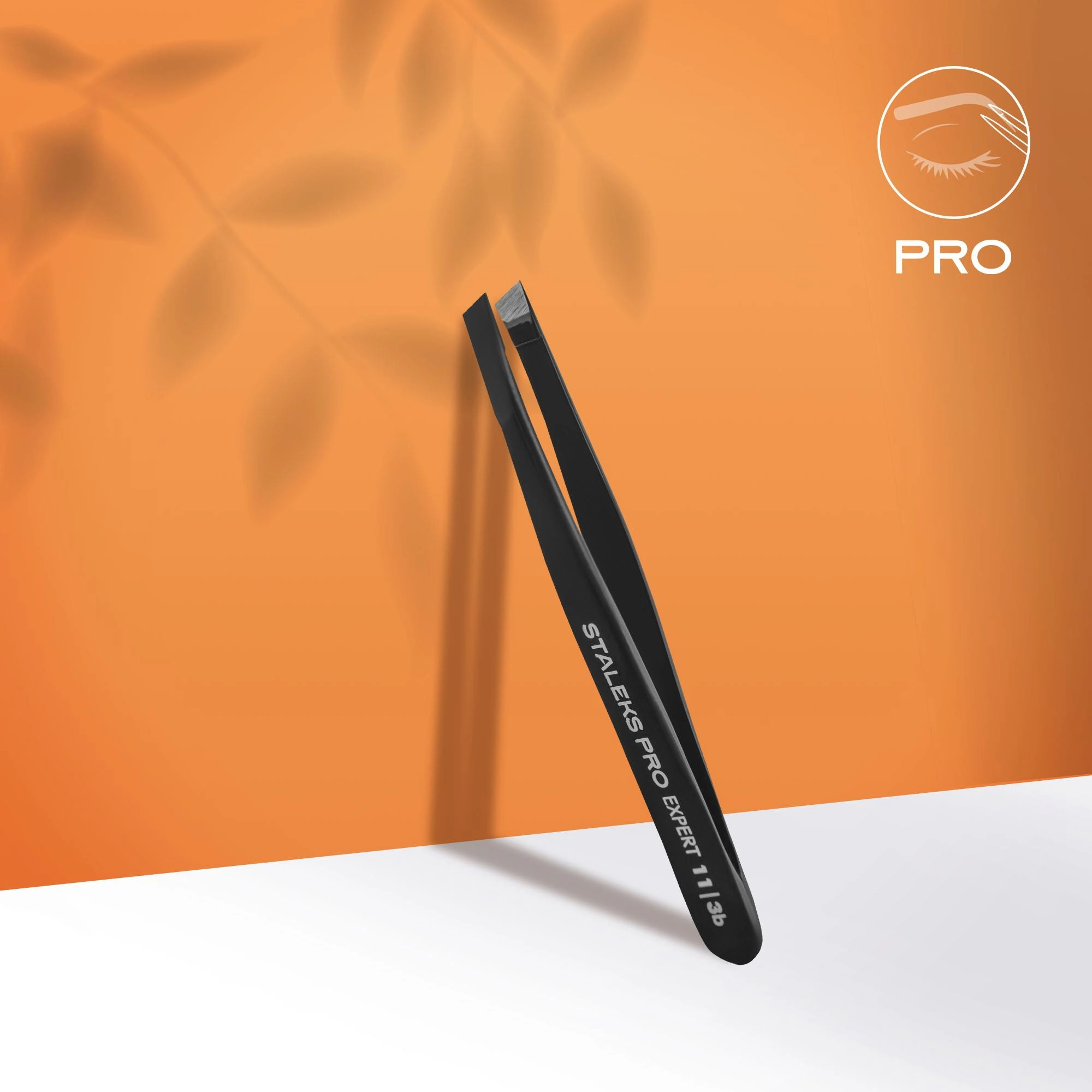 Staleks Expert Profesyonel Kaş Cımbızı 5mm Siyah