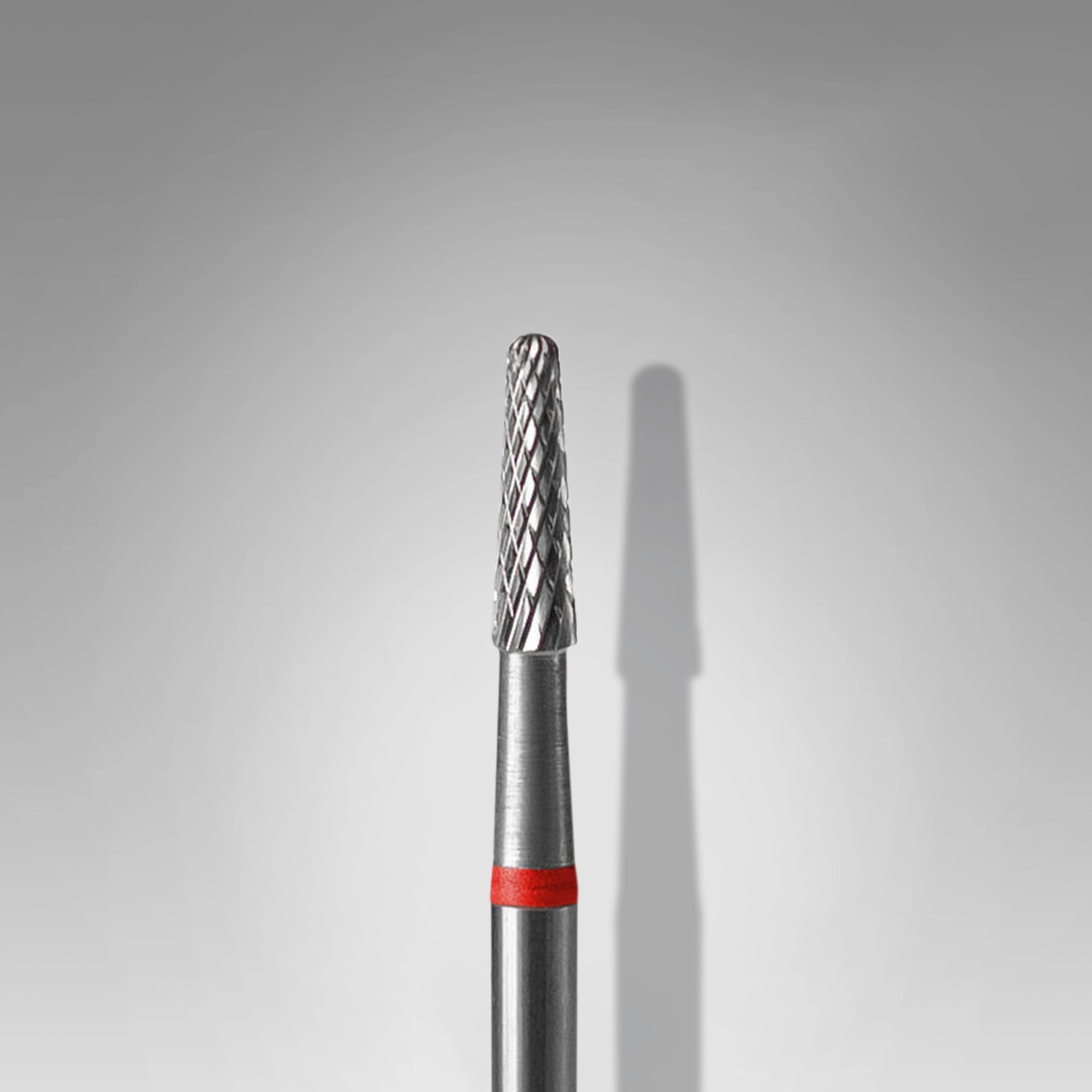 Staleks Manikür Çelik Törpü Ucu Kırmızı Koni FT71R023/8