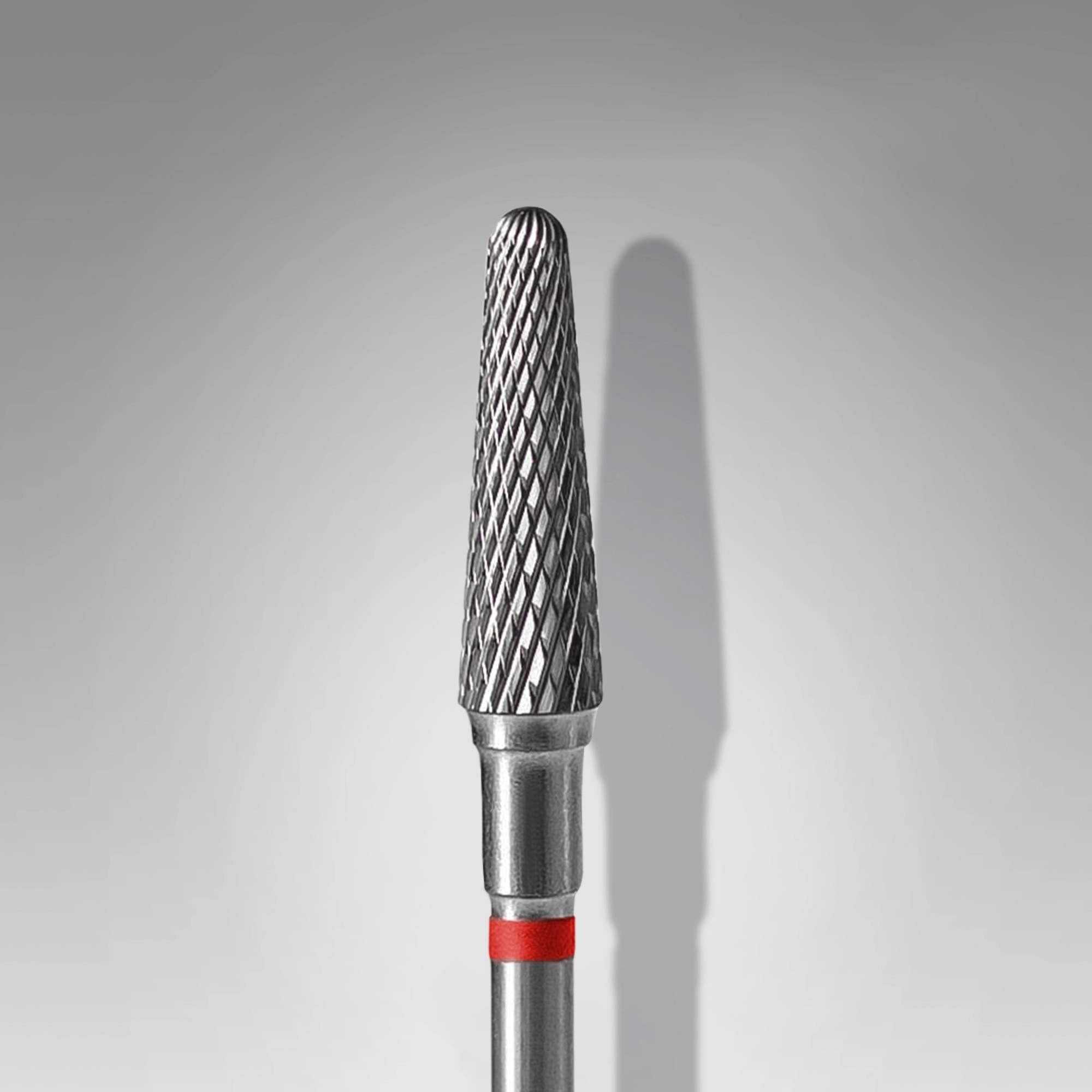 Staleks Manikür Çıkarma Çelik Törpü Ucu Kırmızı Frustum FT70R040/13