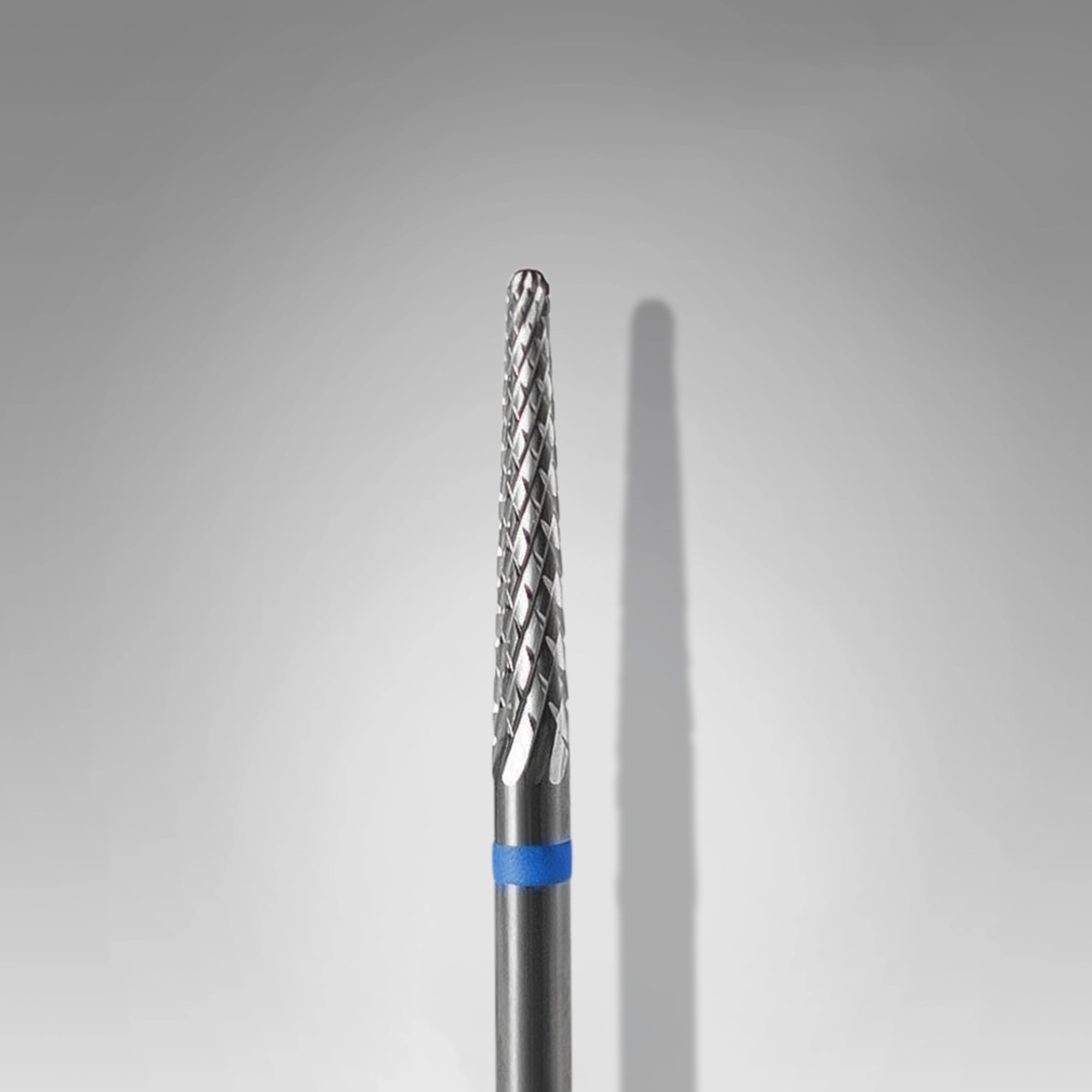 Staleks Manikür Çıkarma Çelik Törpü Ucu Mavi Koni FT71B023/14