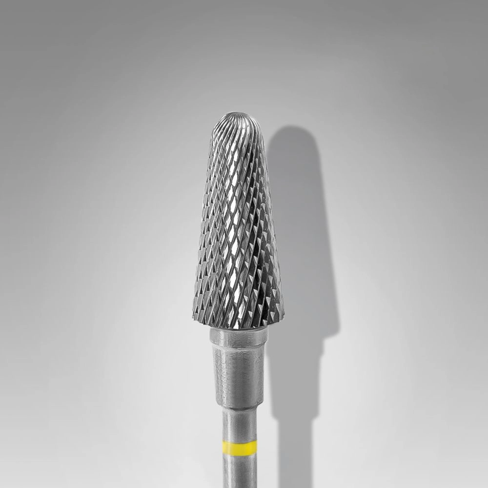 Staleks Manikür Çıkarma Çelik Törpü Ucu Sarı Frustum FT70Y060/14