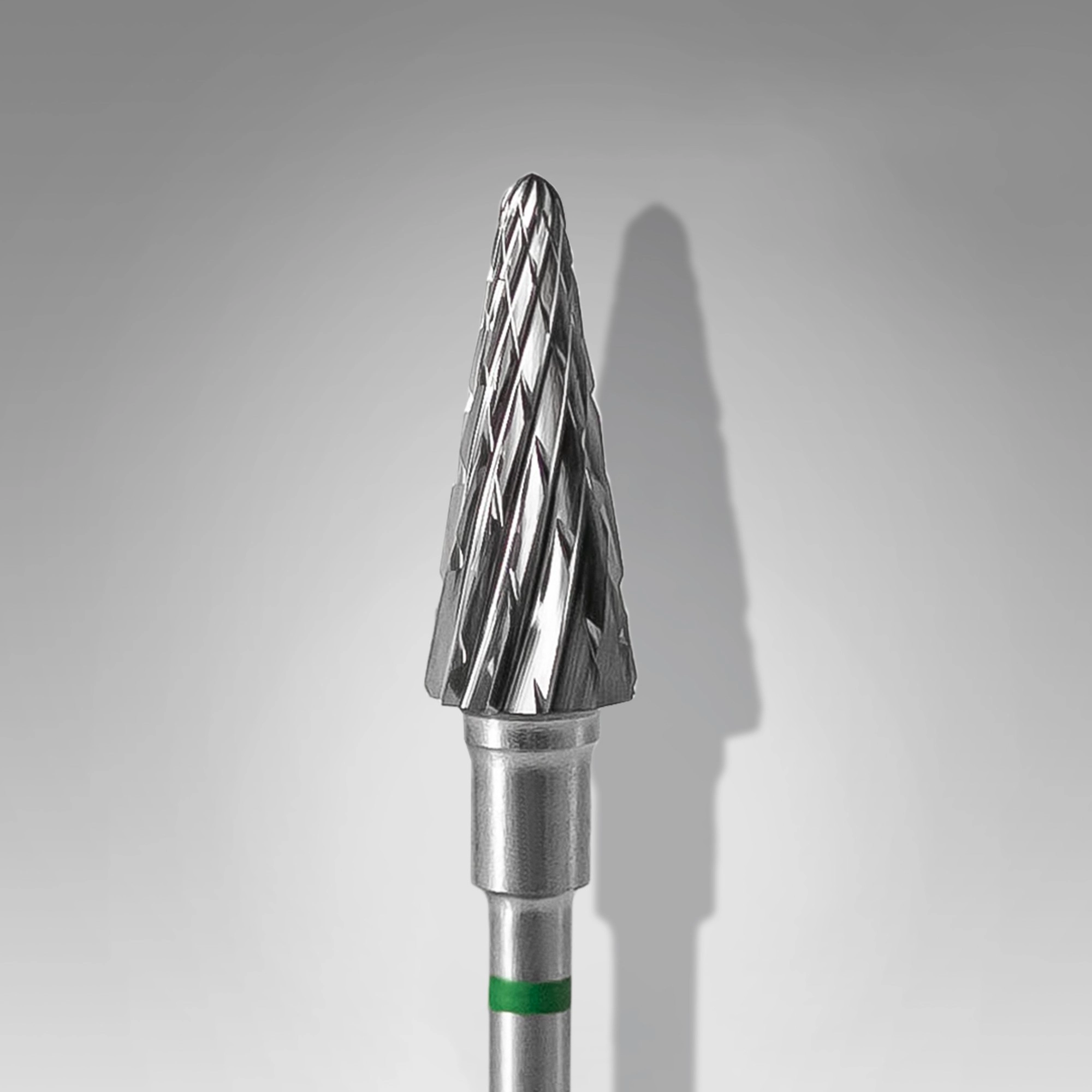 Staleks Manikür Çıkarma Çelik Törpü Ucu Yeşil Koni FT71G060/14