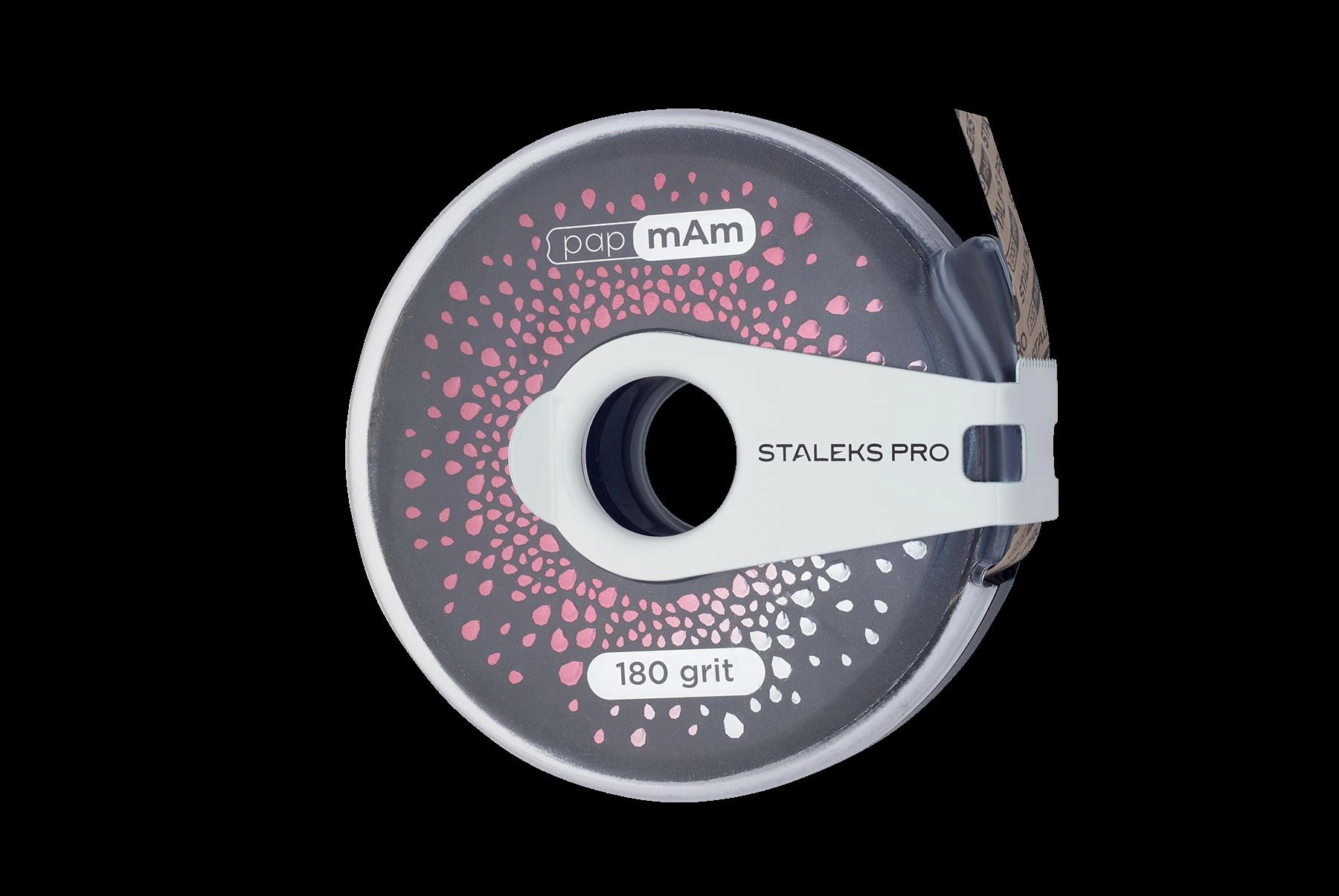 Staleks Metal Taban Giydirmeli PapMam Rulo Zımpara 180 Grit