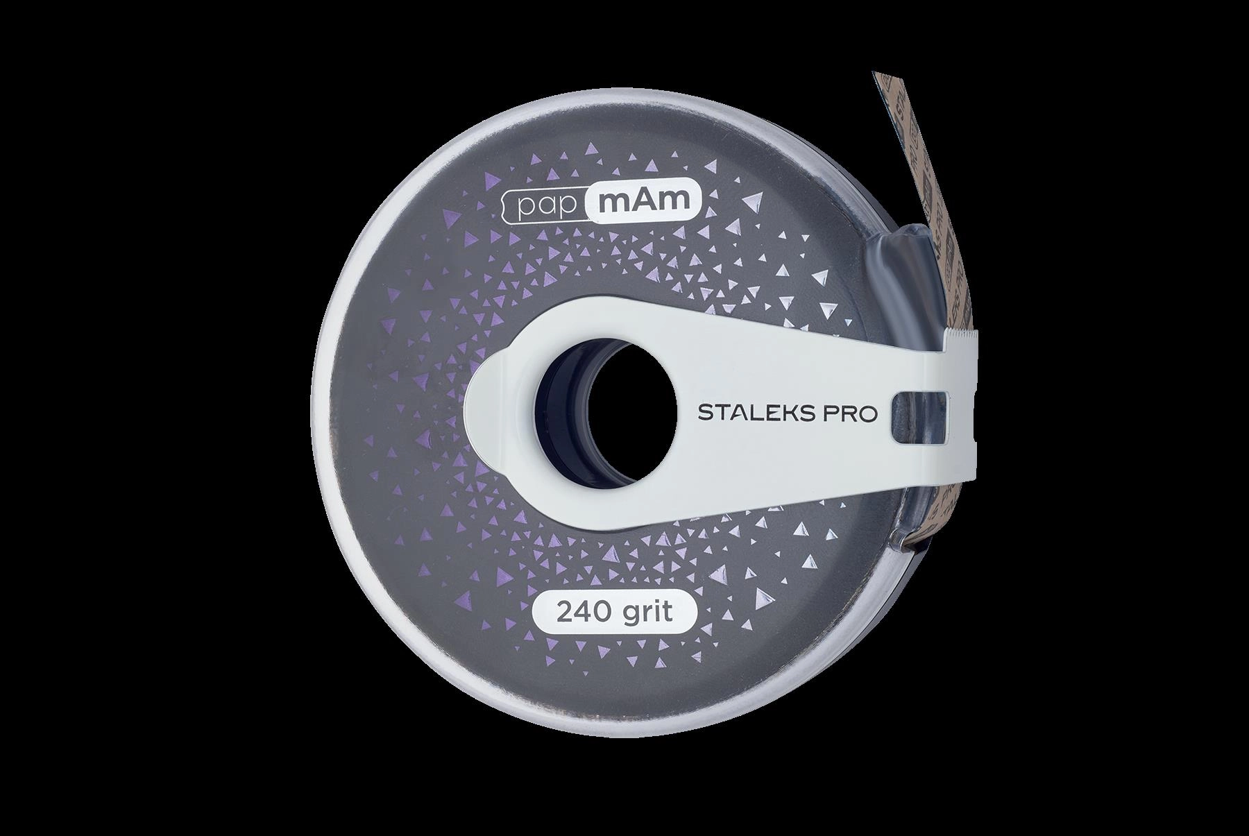 Staleks Metal Taban Giydirmeli PapMam Rulo Zımpara 240 Grit