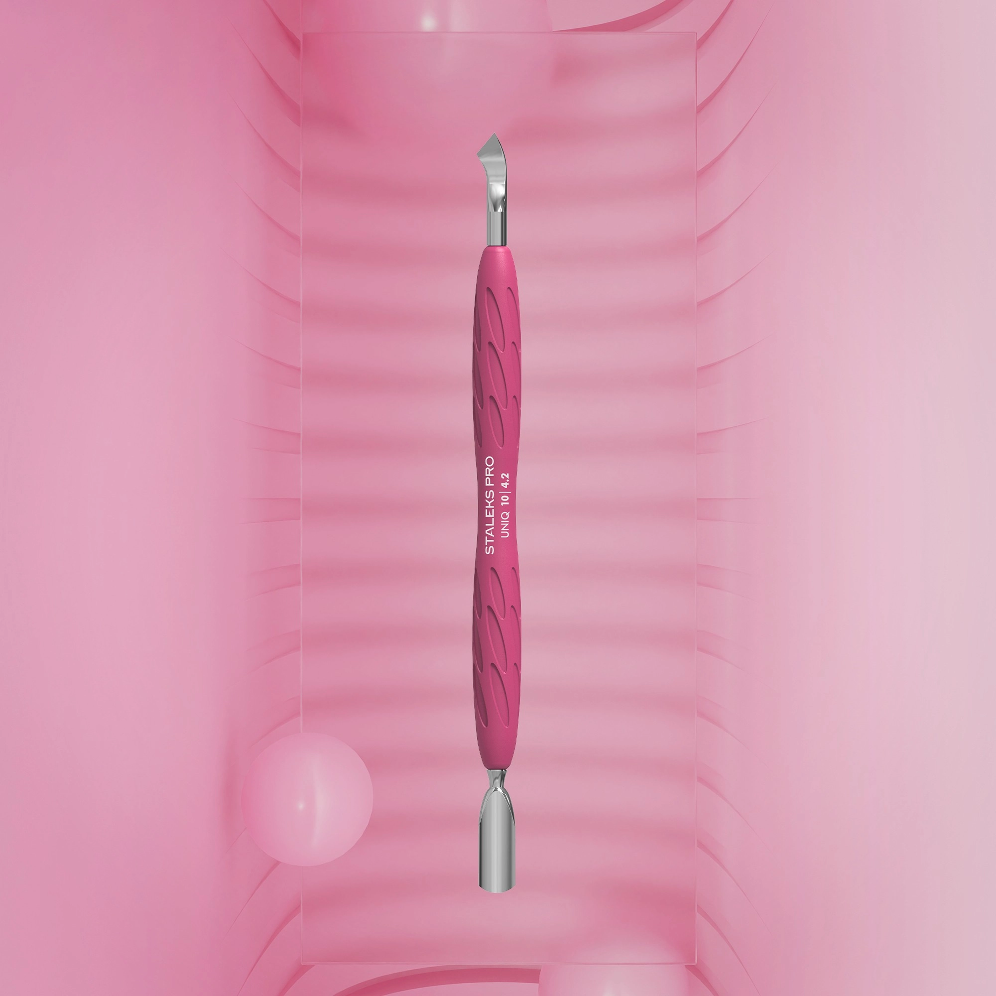 Staleks Uniq Gummy Profesyonel Kütikül İtici Et İtici Pusher PQ-10/4.2