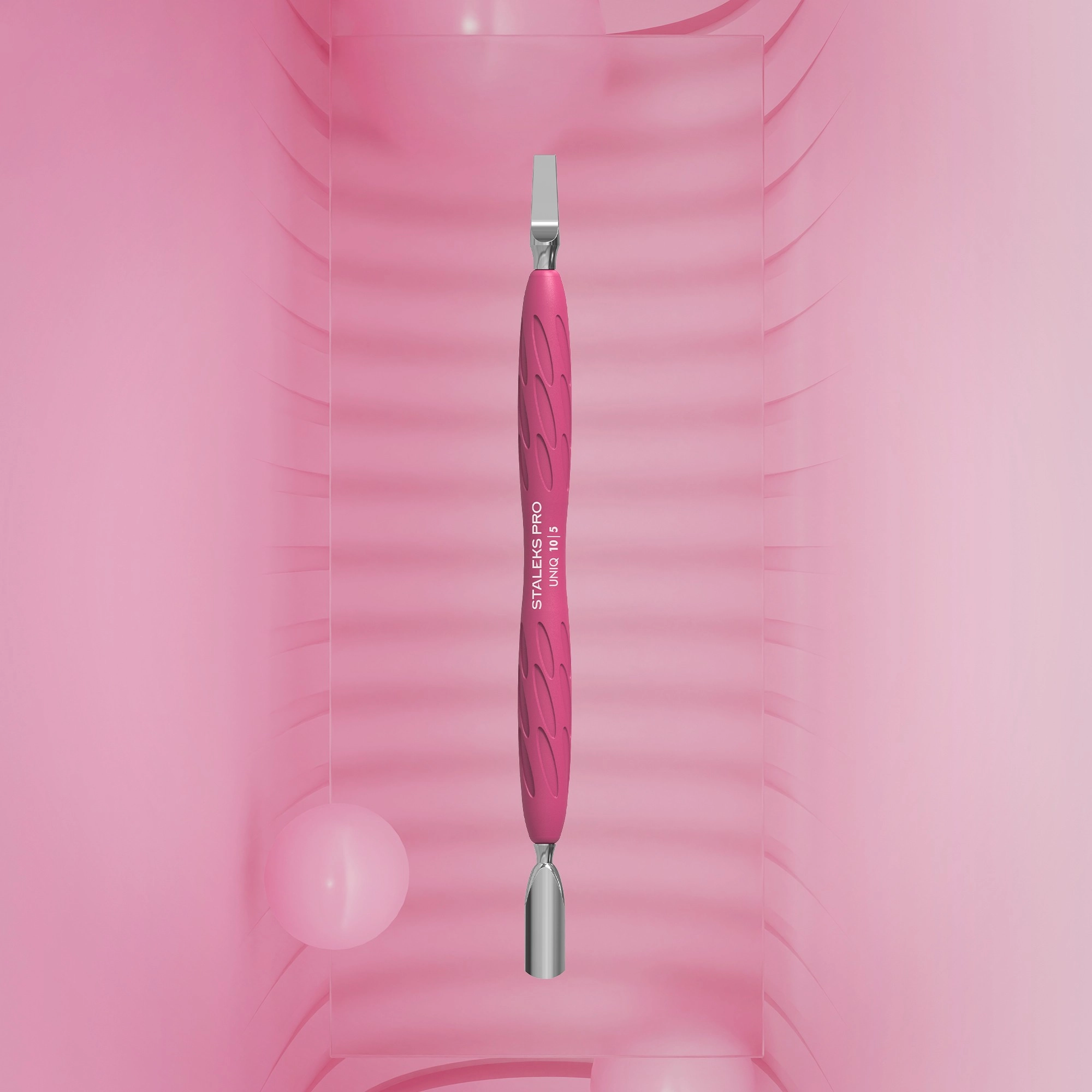 Staleks Uniq Gummy Profesyonel Kütikül İtici Et İtici Pusher PQ-10/5