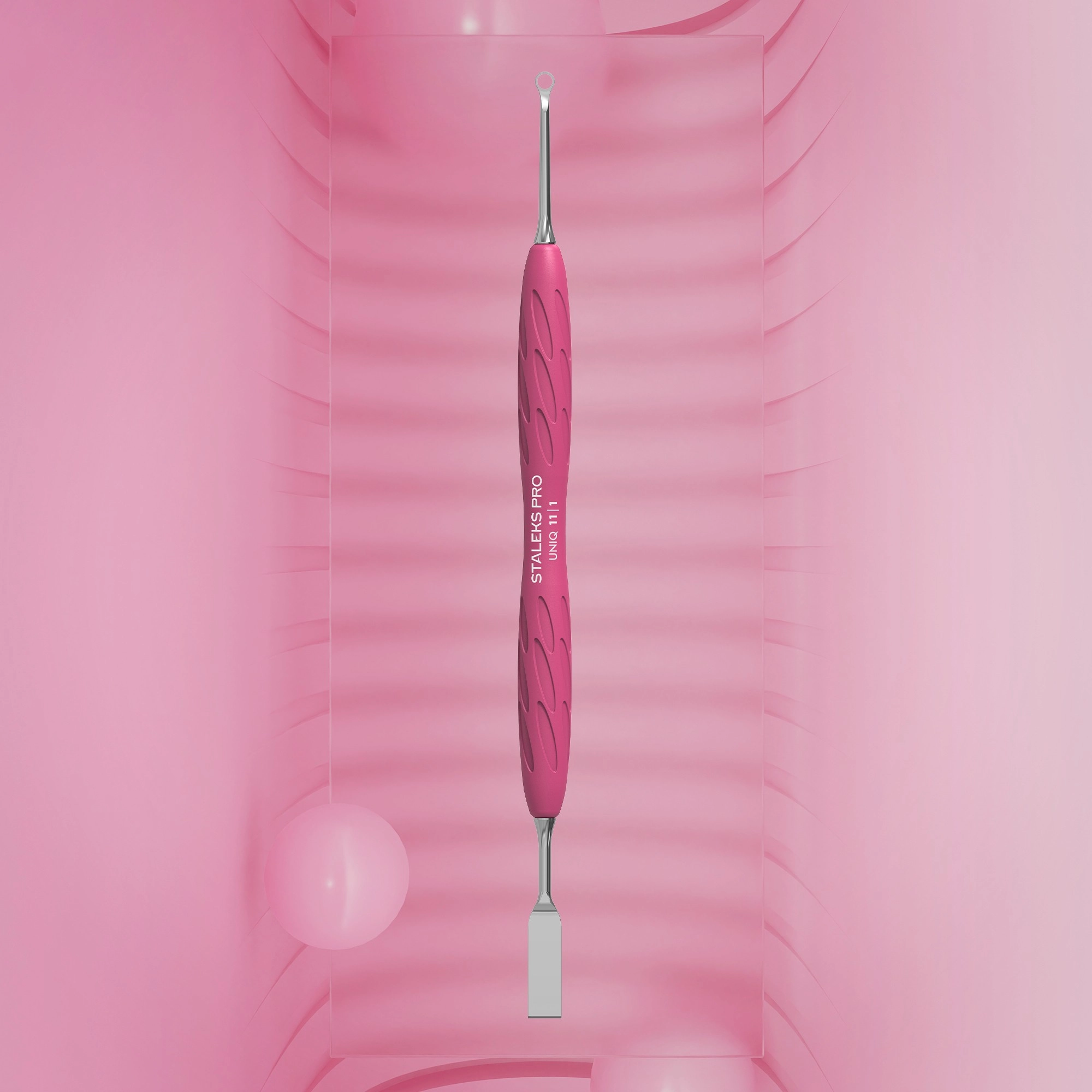 Staleks Uniq Gummy Profesyonel Kütikül İtici Et İtici Spatula PQ-11/1