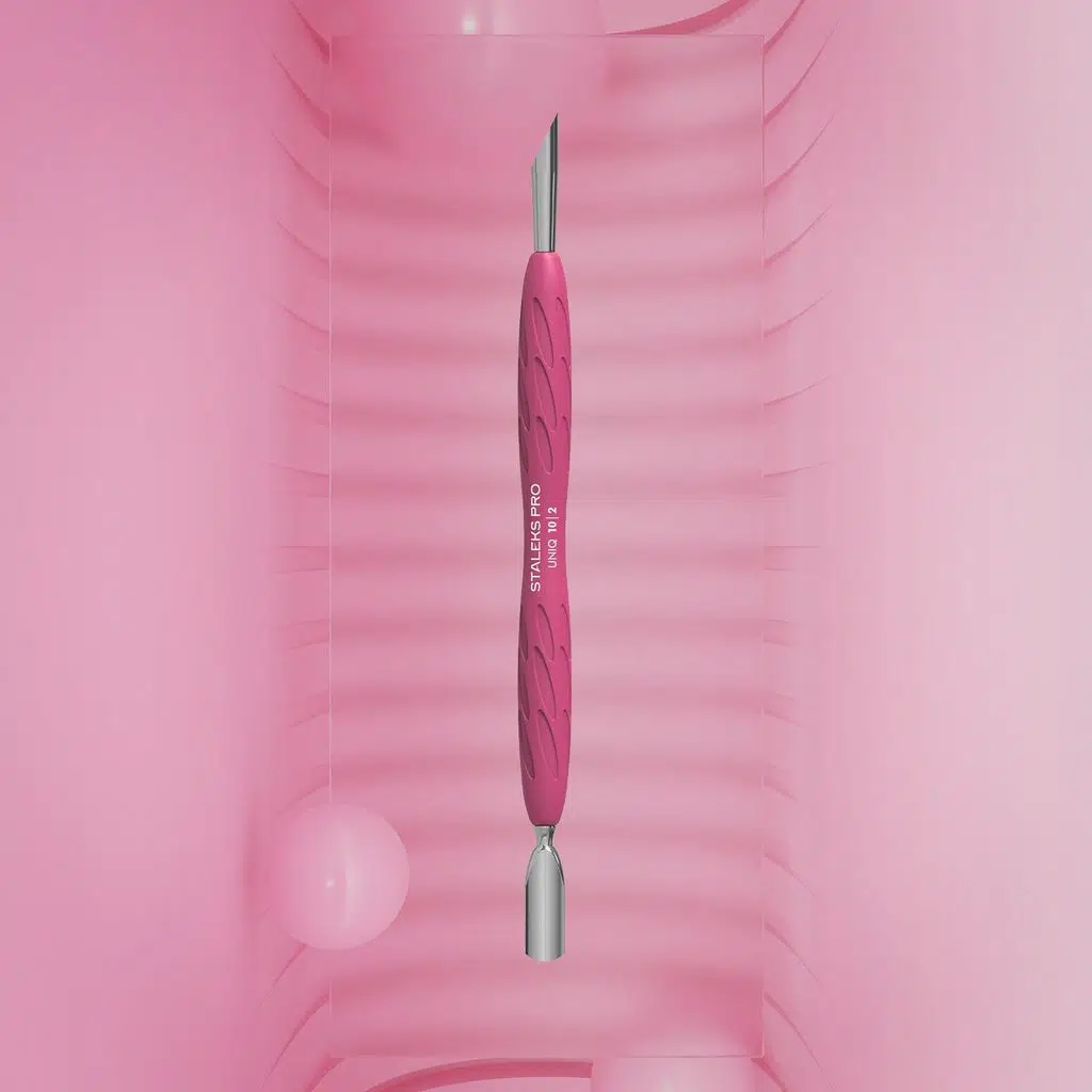 Staleks Uniq Gummy Profesyonel Portakal Çubuğu Kütikül İtici Et İtici Pusher PQ-10/2