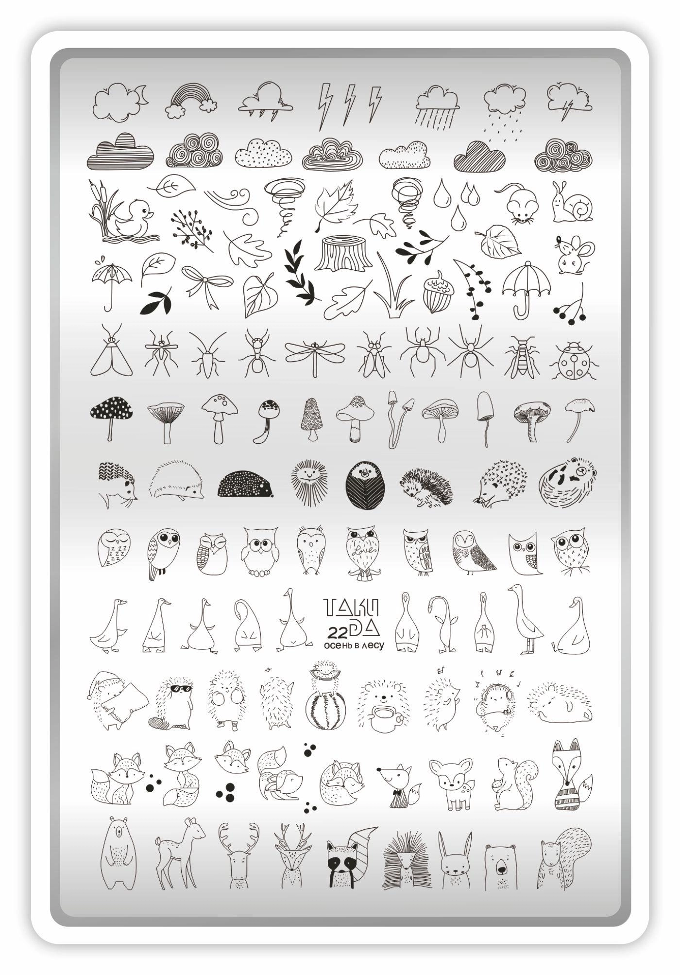 Takida Stamping Baskı Plakası XL Bahar 22