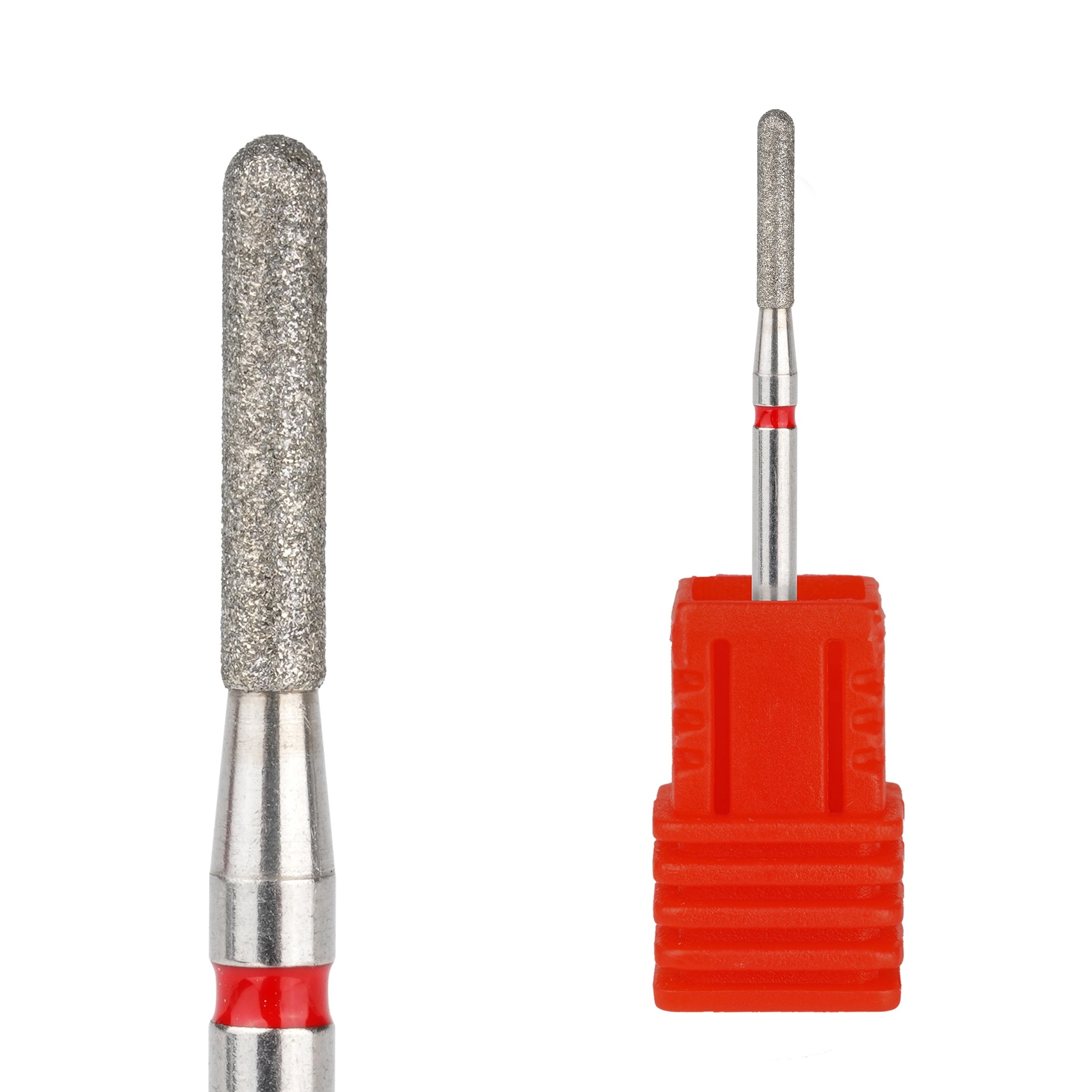 Wien Elmas Manikür Törpü Ucu İnce Silindir Model Kırmızı 020