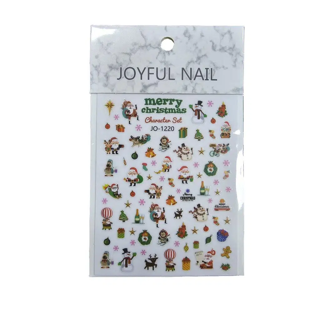 Yeni Yıl Tema Tırnak Sticker